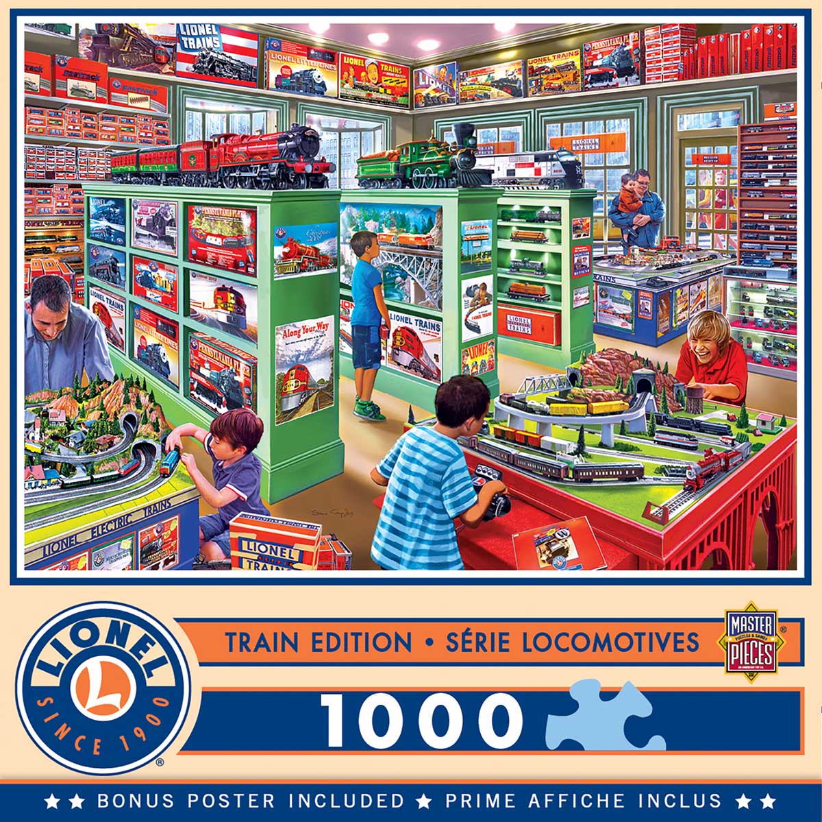 The Lionel Store - Scratch and Dent Train Jigsaw Puzzle