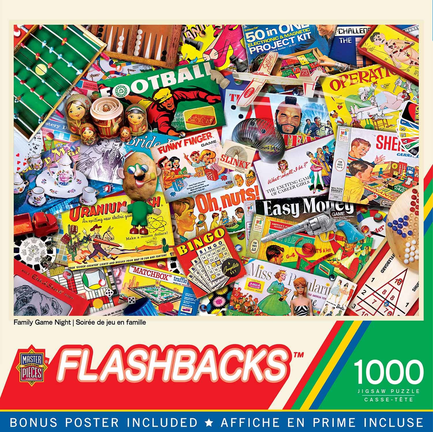 Family Game Night Nostalgic & Retro