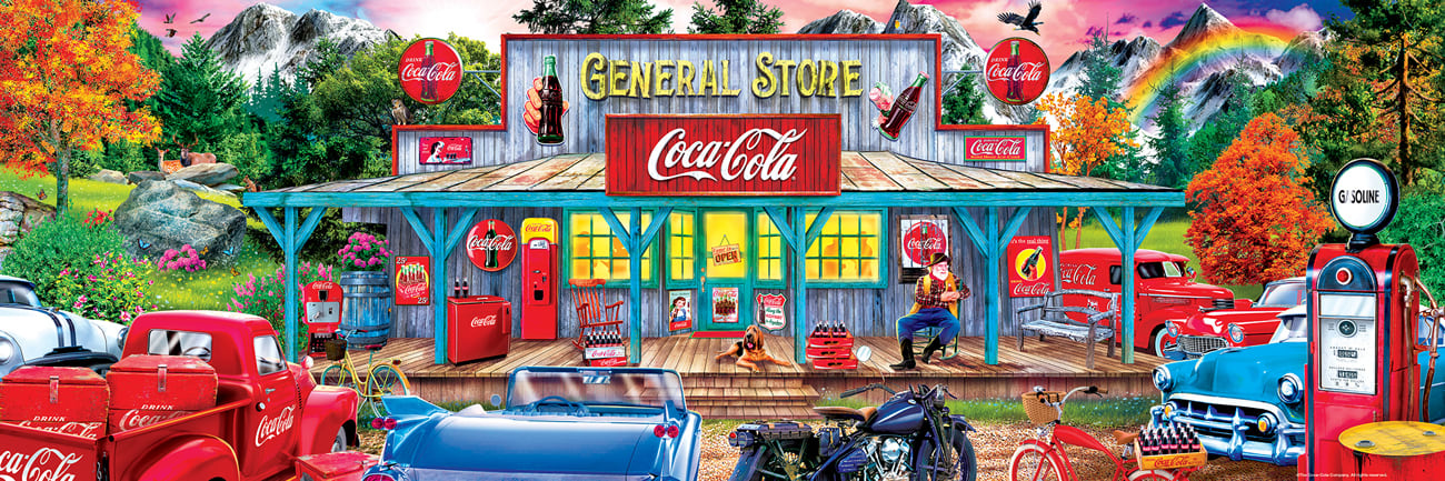 ジグソーパズル 1948 Coca-Cola puzzle & Kay Frame. b7dd2030-ca6e-47b5-9c57-