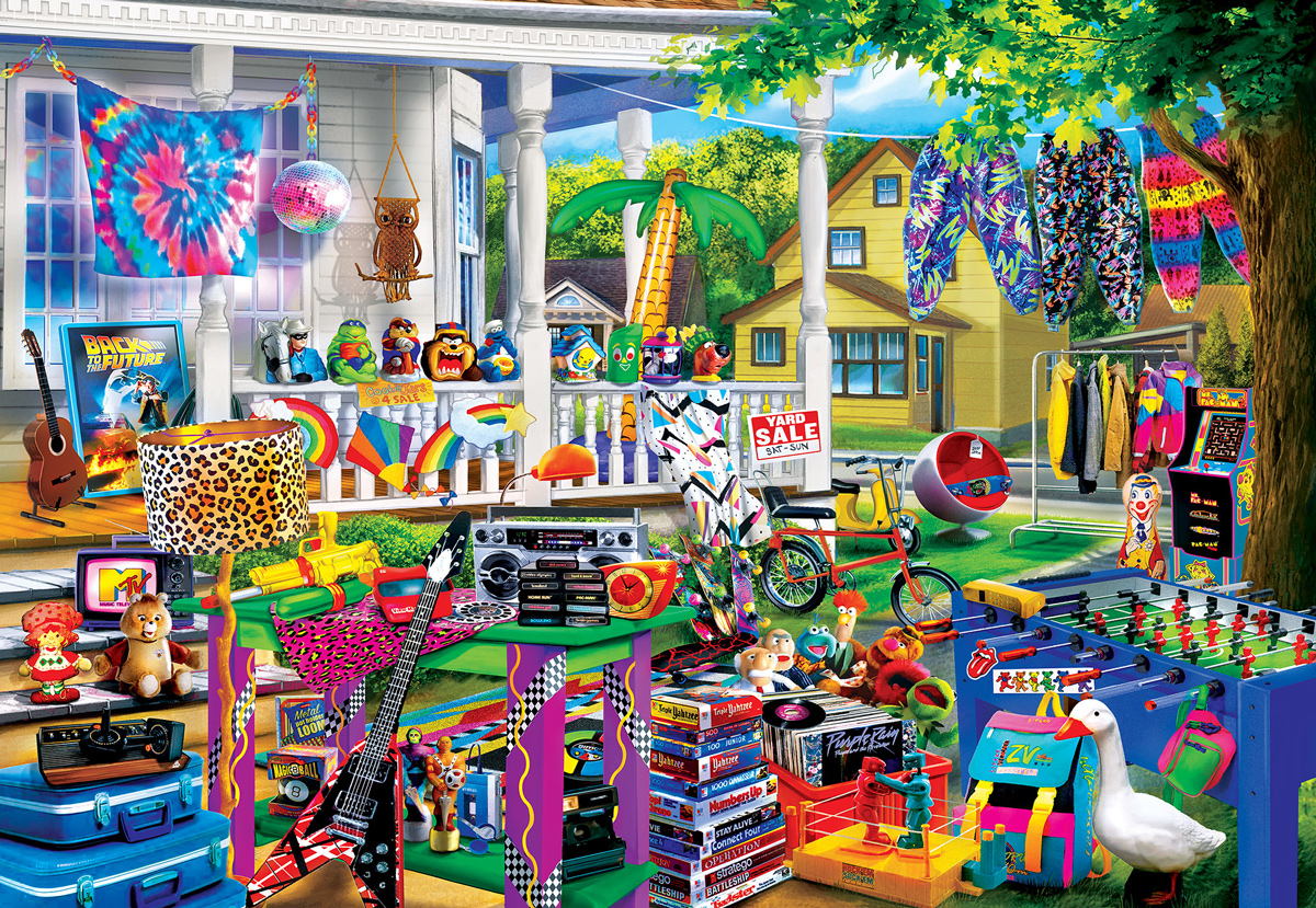 Yard Sales Around the House Jigsaw Puzzle
