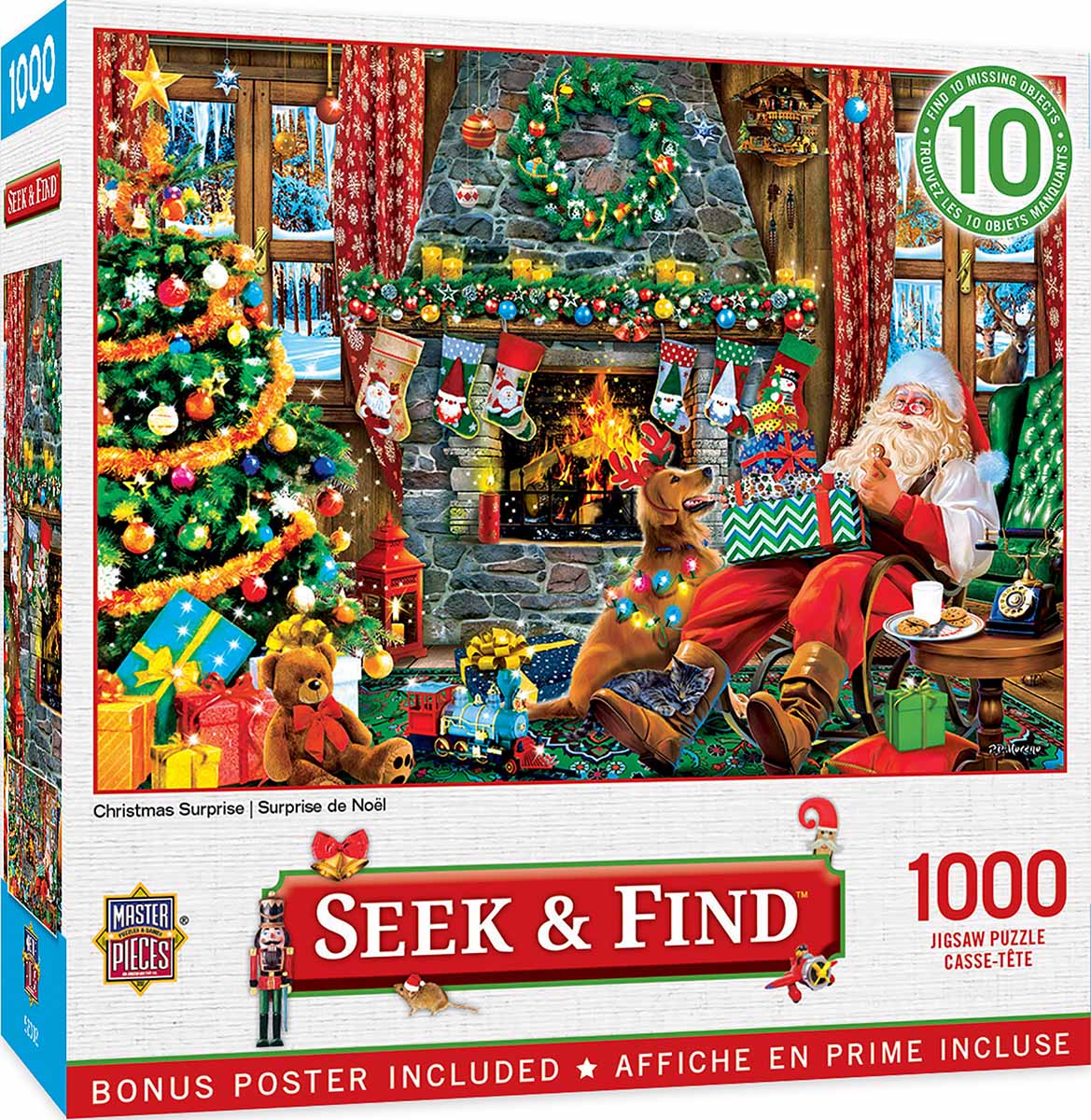 Christmas Surprise, 1000 Pieces, MasterPieces | Puzzle Warehouse