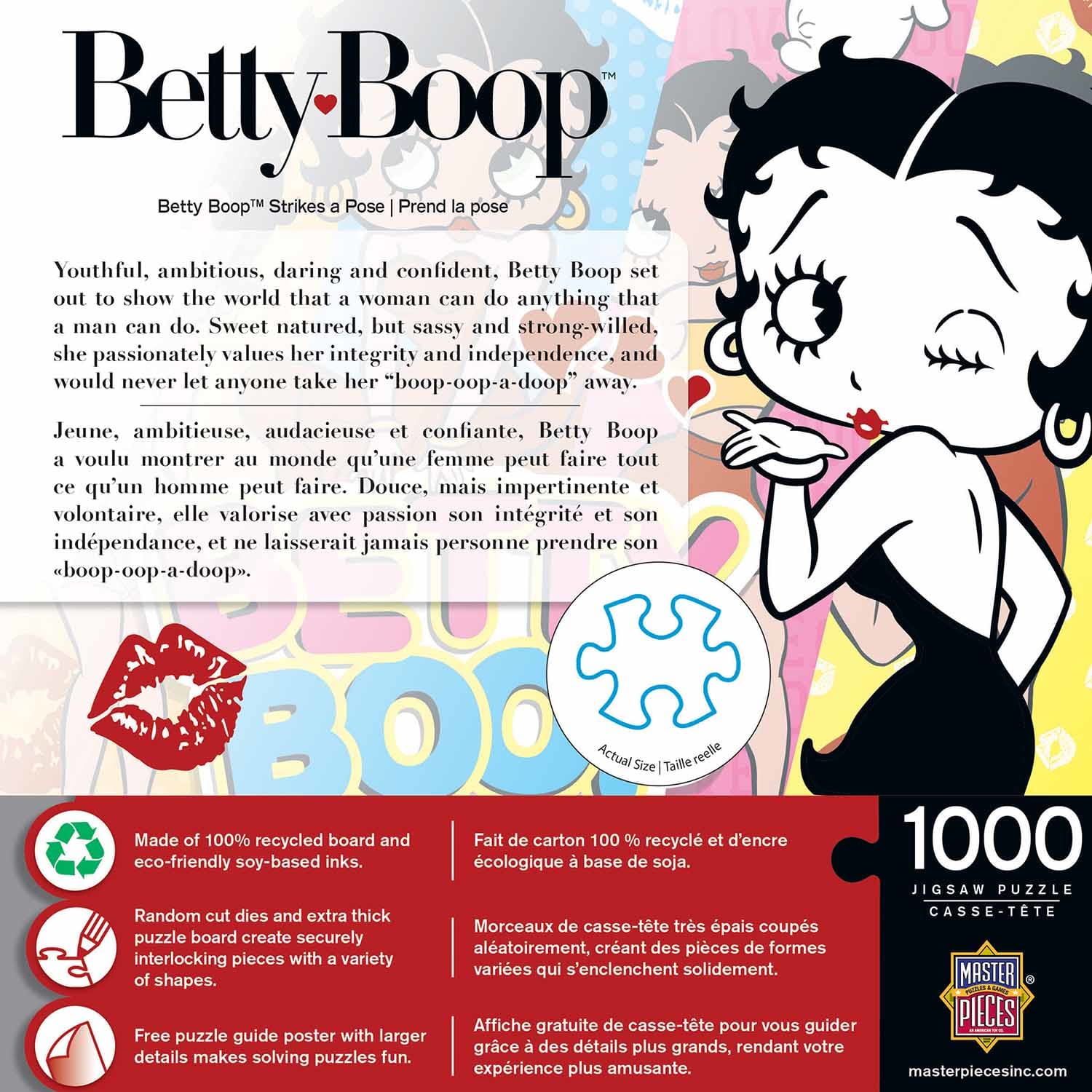 Betty Boop Strikes a Pose - 1000 Piece Jigsaw Puzzle by