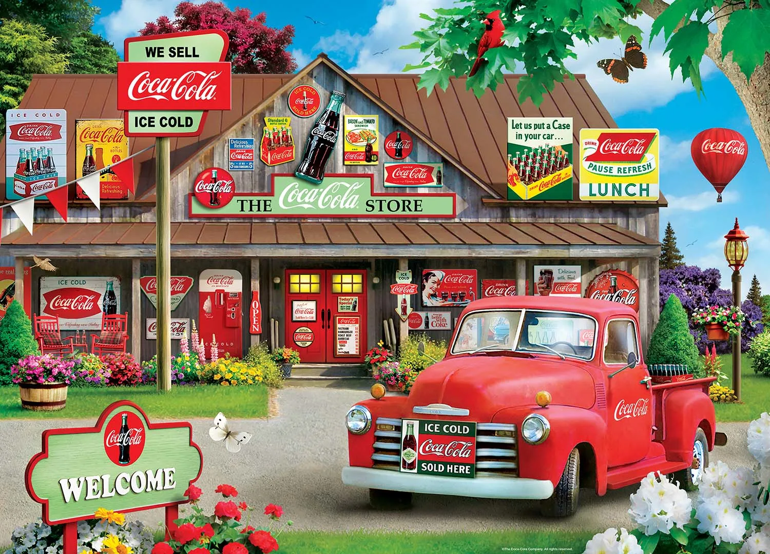 Coca-Cola - The Store - 1000 Piece Jigsaw Puzzle by