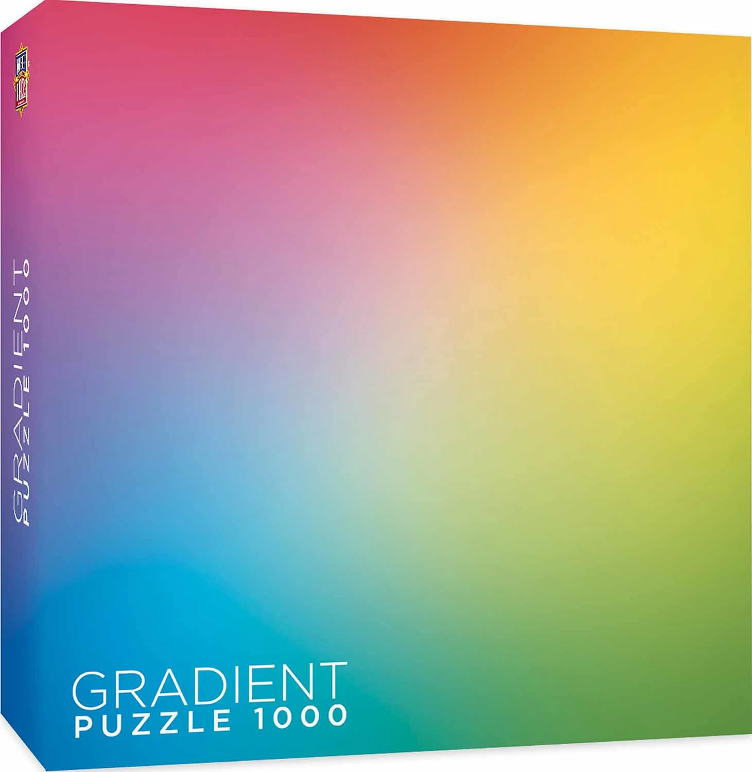 リリパットレーン　Peaceful Pastimes Rainbow Gradient - 1000 Piece Jigsaw Puzzle by MasterPieces