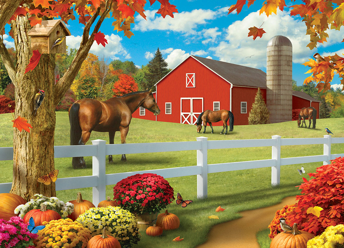 The Peddler Farm Jigsaw Puzzle By MasterPieces