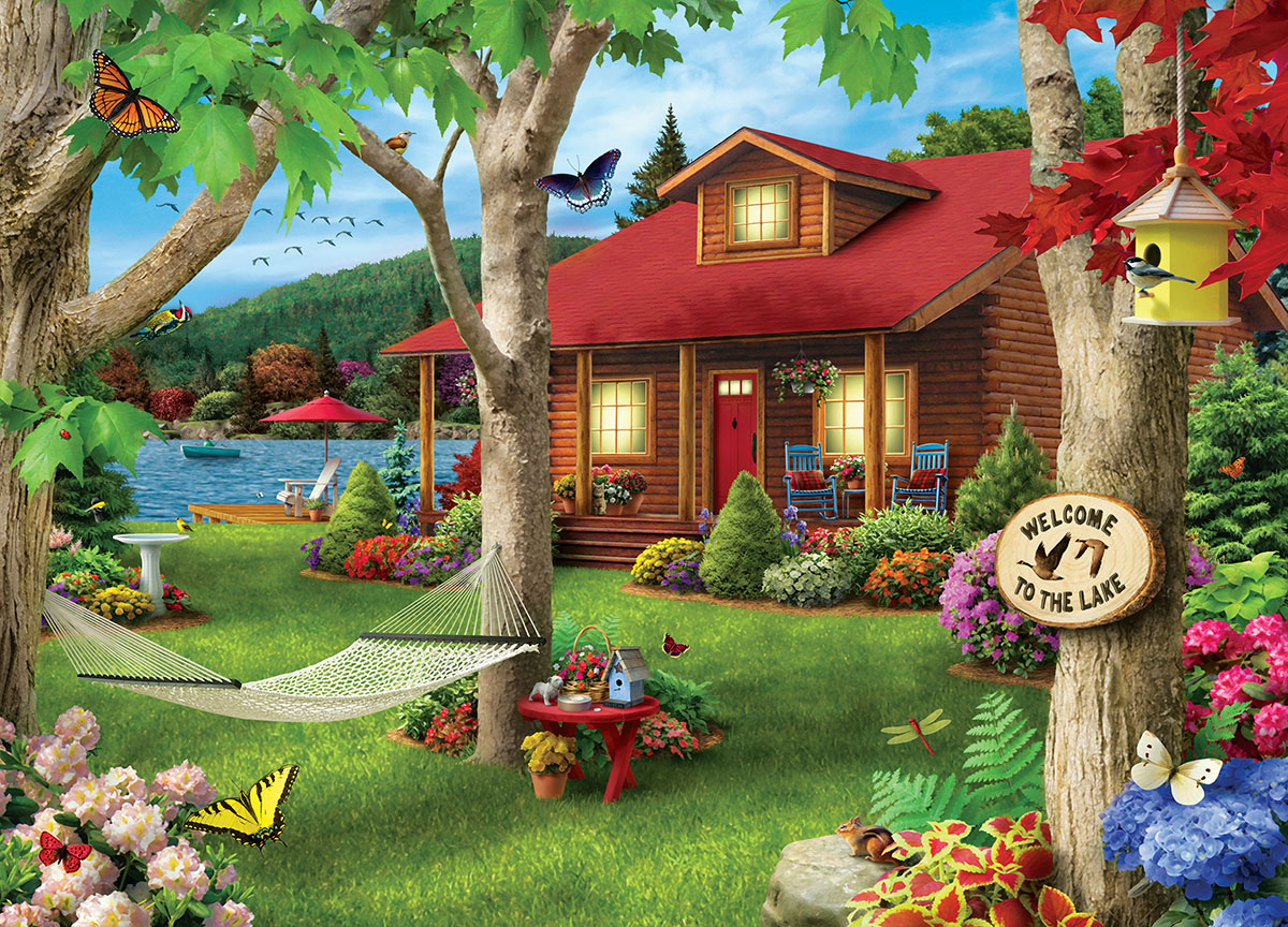 Welcome to the Lake Americana Jigsaw Puzzle