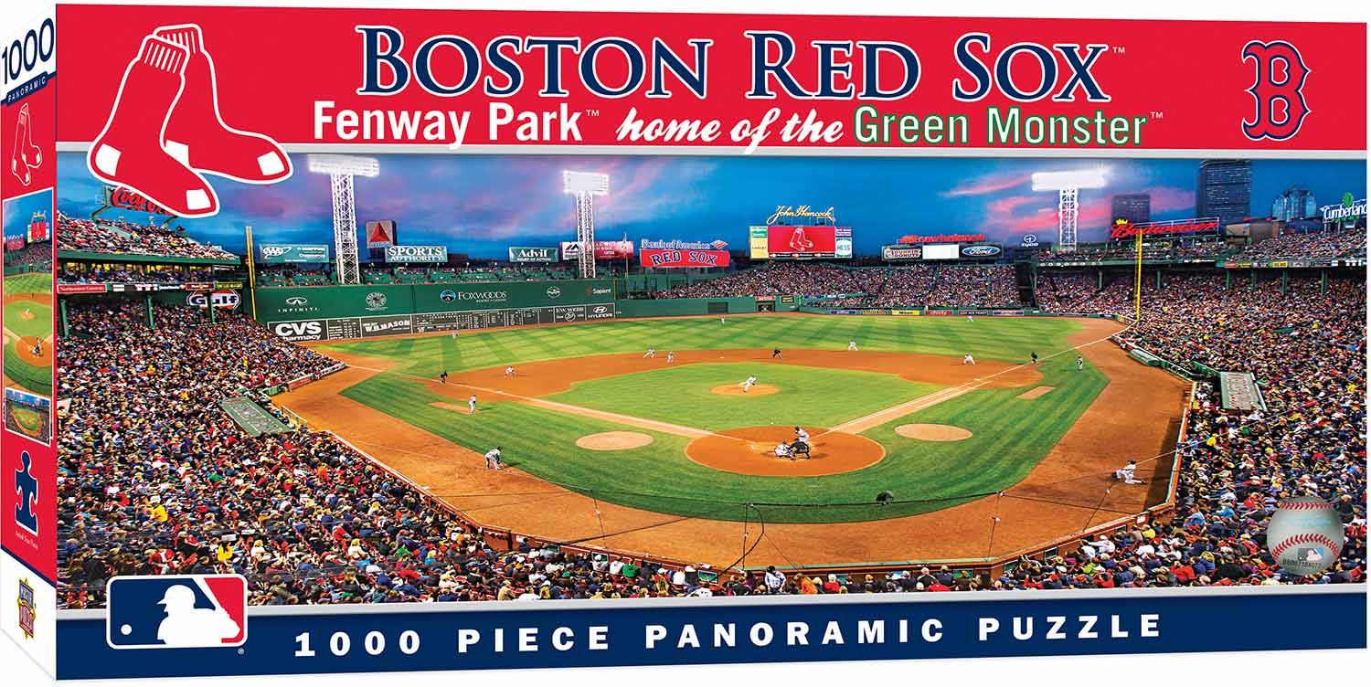 Boston Red Sox MLB Stadium Panoramics Center View, 1000 Pieces ...