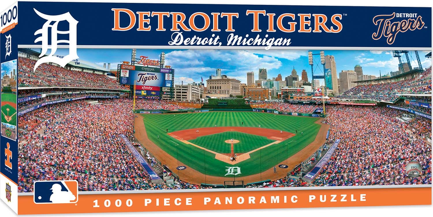 Detroit Tigers MLB Stadium Panoramics Center View - 1000