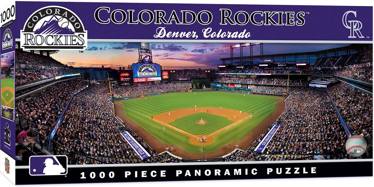 Colorado Rockies MLB Stadium Panoramics Center View Sports