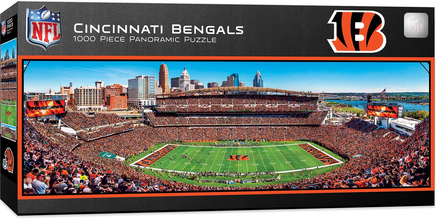 Cincinnati Bengals NFL Stadium Panoramics Center View, 1000 Pieces ...