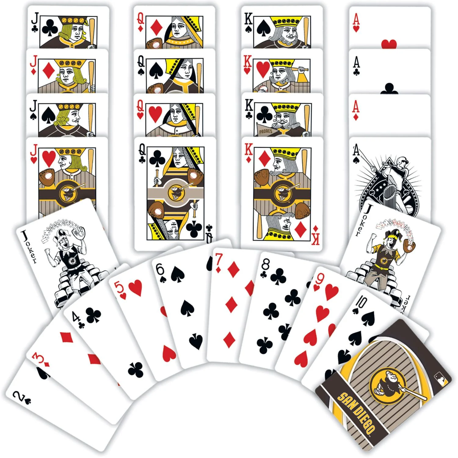 San Diego Padres Playing Cards