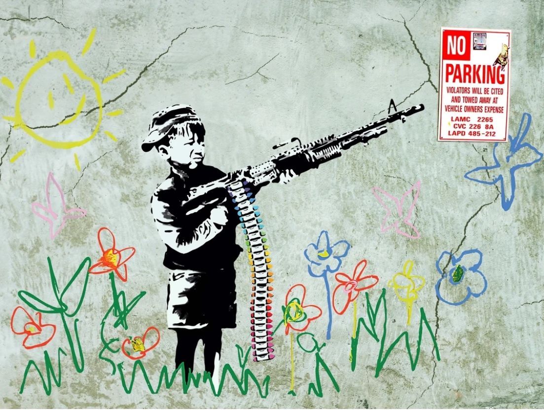 Urban Art Graffiti: Crayola Shooter Contemporary & Modern Art
