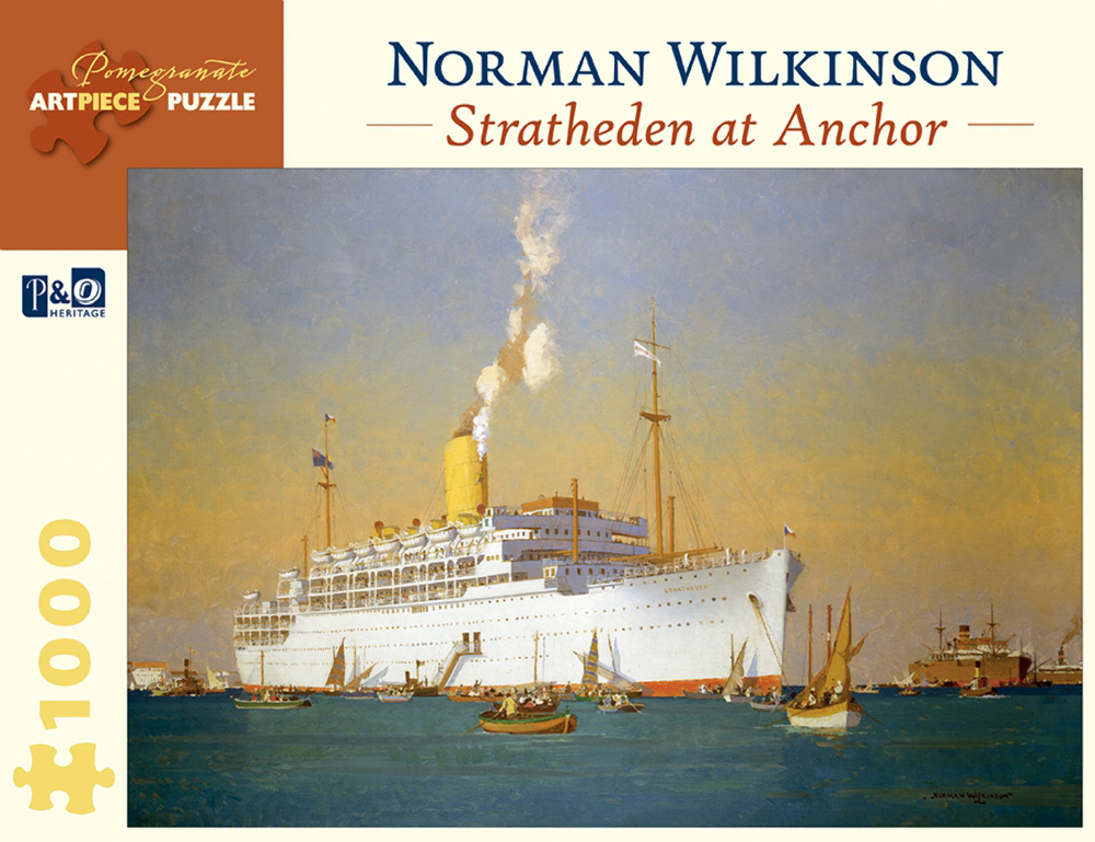 Stratheden At Anchor Boat Jigsaw Puzzle