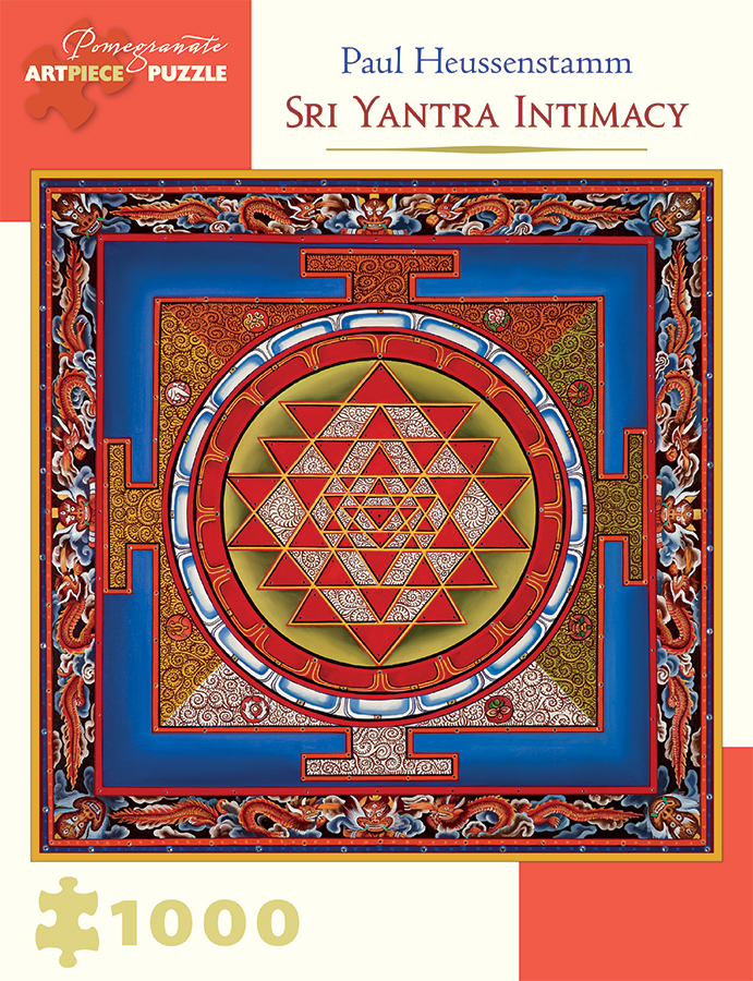 Sri Yantra Intimacy Pattern & Geometric Jigsaw Puzzle