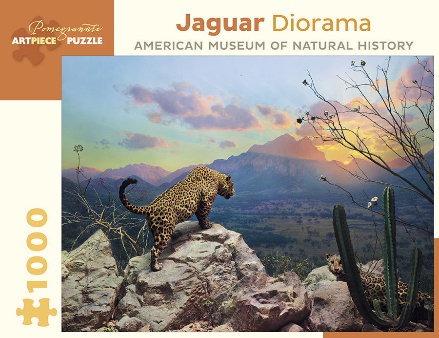 Jaguar Diorama Photography Jigsaw Puzzle