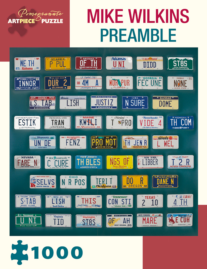 Preamble - Scratch and Dent Pattern & Geometric Jigsaw Puzzle