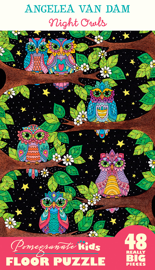Night Owls Birds Jigsaw Puzzle