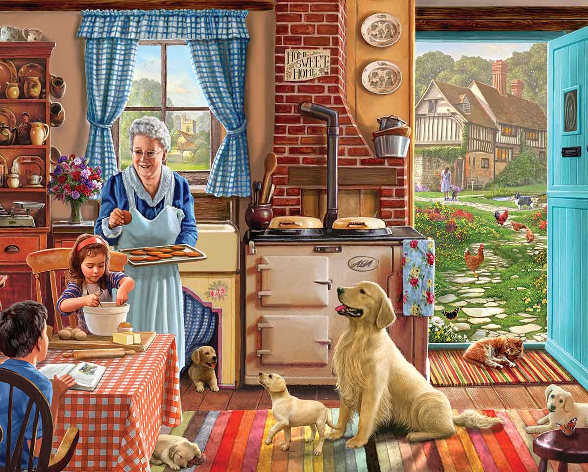 Cozy Retreat Around the House Large Piece By Ravensburger