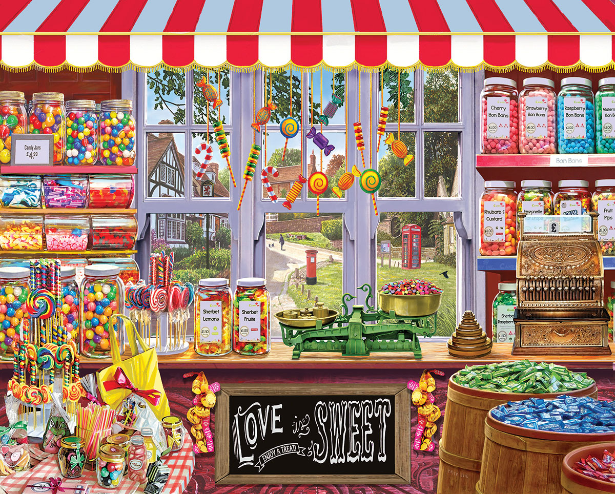 Hershey's Sweet Tooth Fix Candy Jigsaw Puzzle By MasterPieces