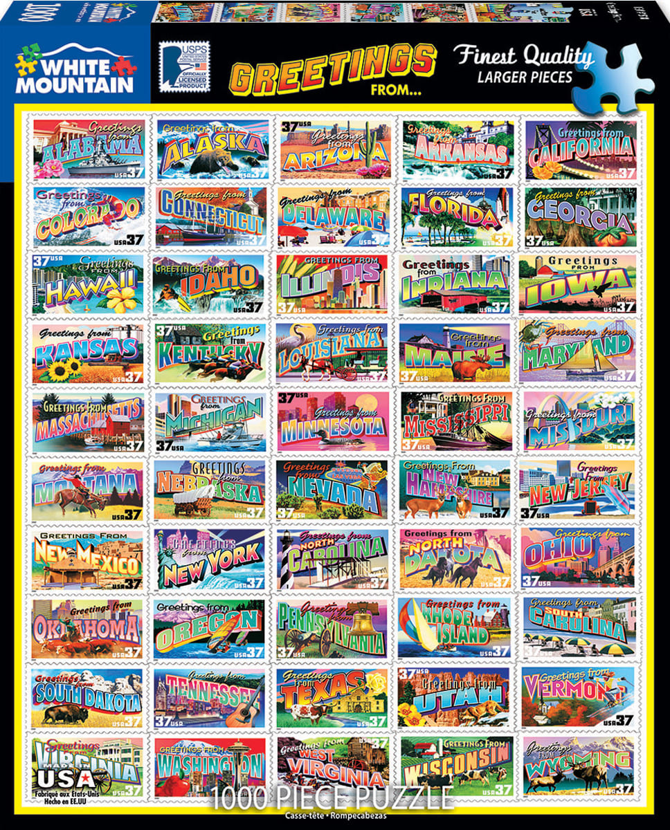 State Greetings Stamps Travel