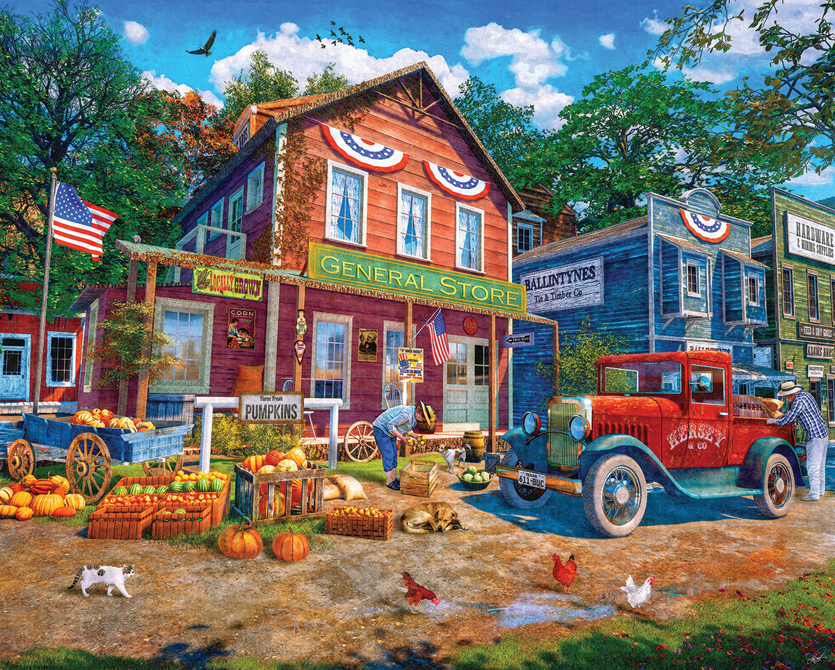 Ghost Town General Store Puzzle General Store Jigsaw Puzzle By Mchezo Puzzles