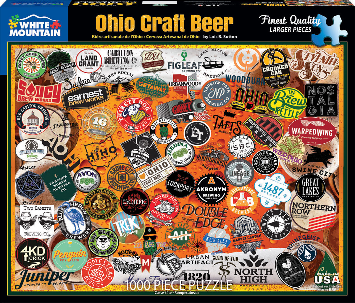Ohio Craft Beer Collage