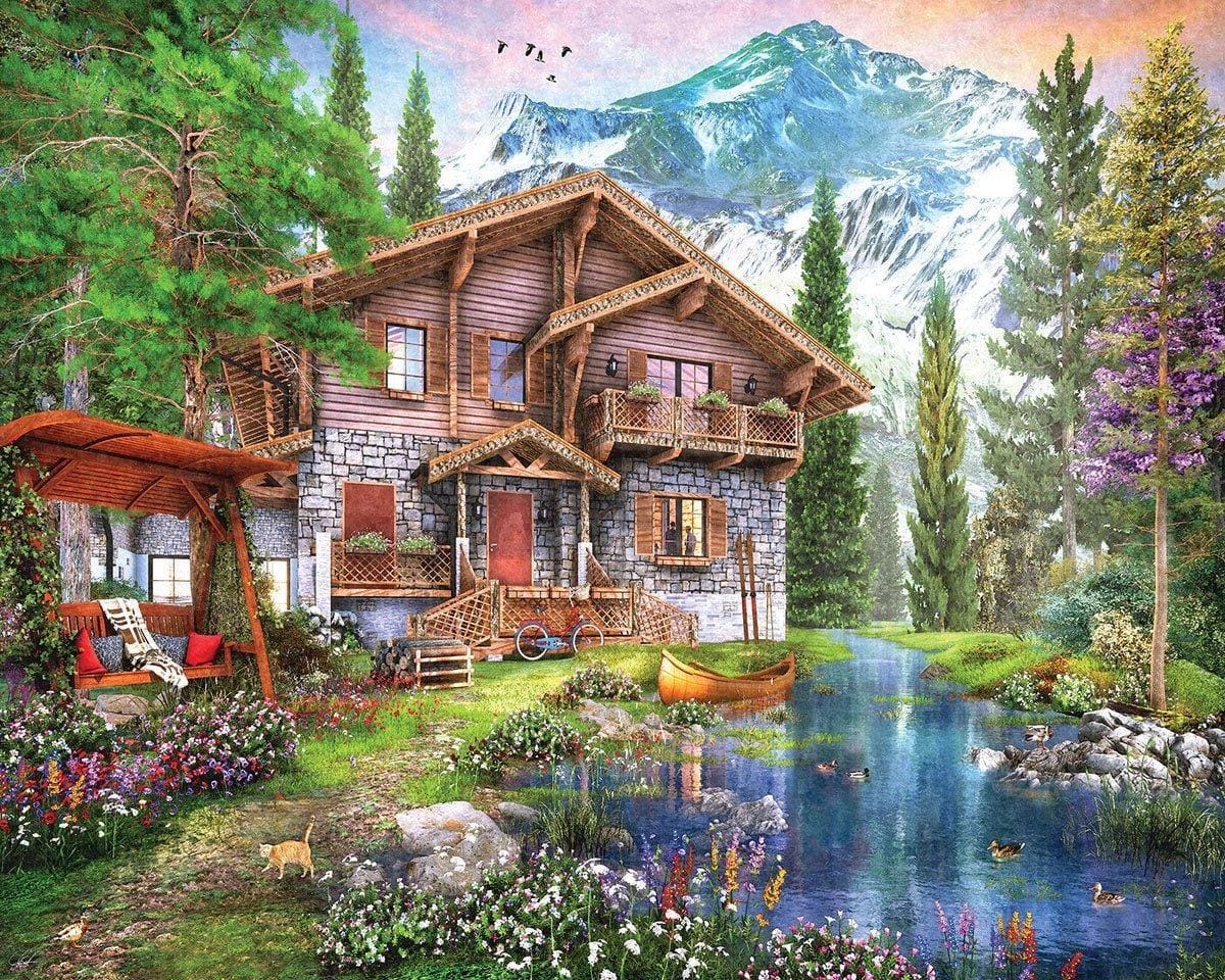 Mountain Chalet Mountain