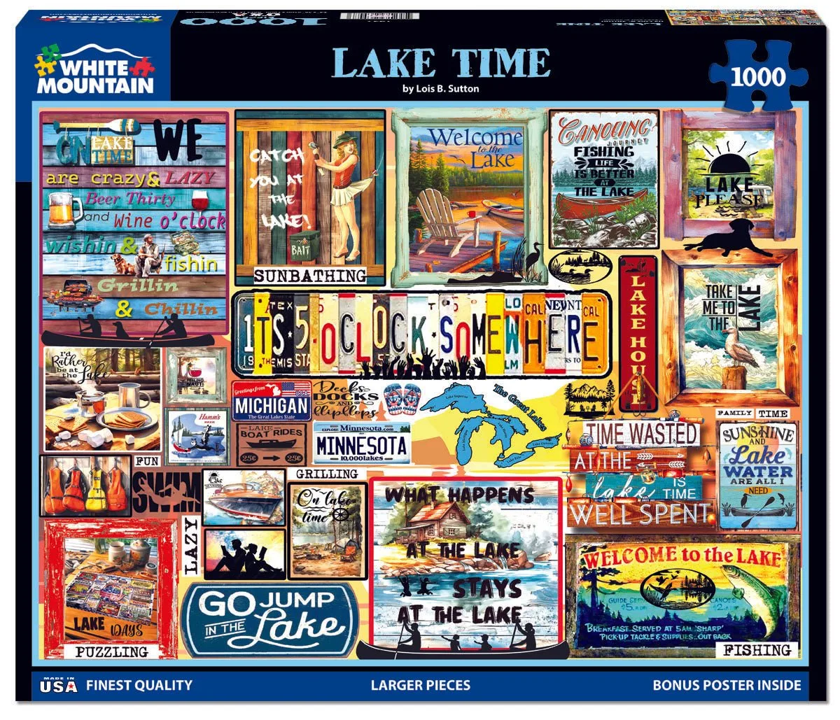 Lake Time Collage