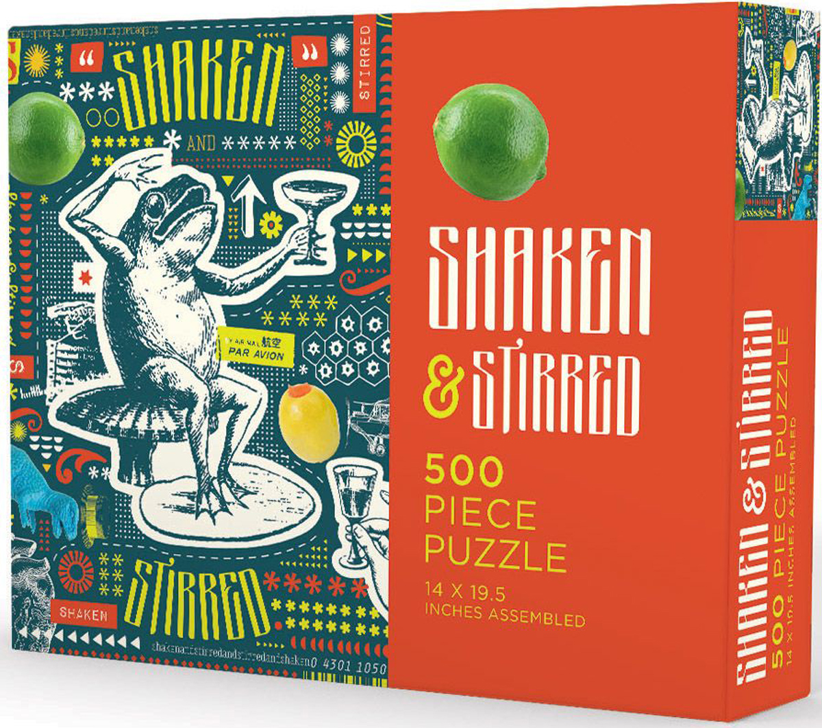 Shaken & Stirred Reptile & Amphibian Jigsaw Puzzle