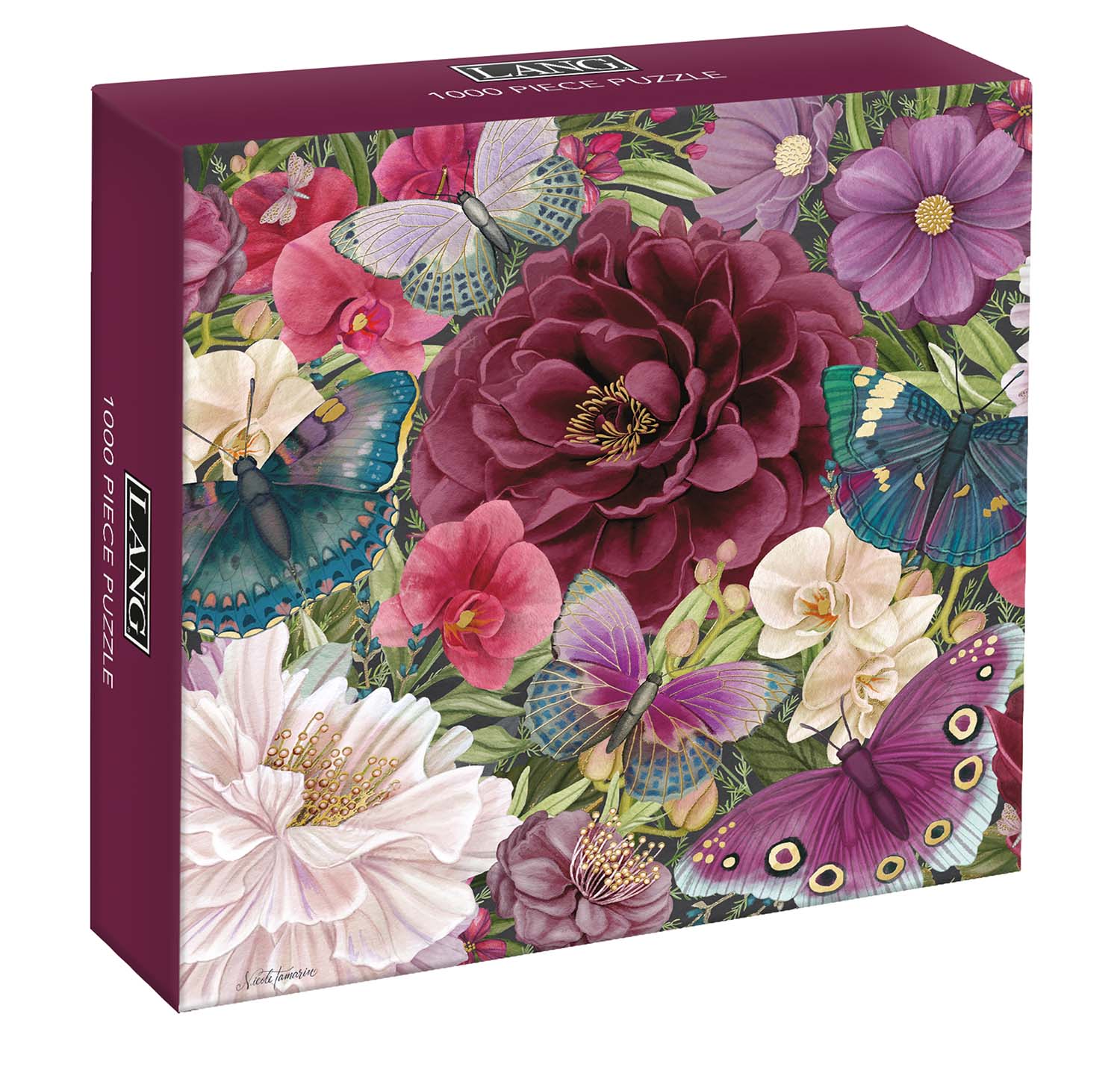 Midnight Garden Flower & Garden Jigsaw Puzzle