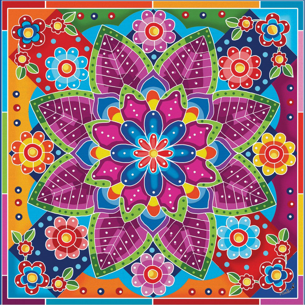So Colorful - 1000 Piece Jigsaw Puzzle by Jacarou Puzzles