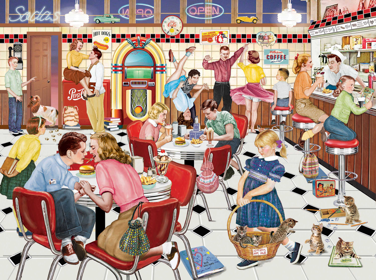 I'm Telling Dad On You - Scratch and Dent Nostalgic & Retro Jigsaw Puzzle
