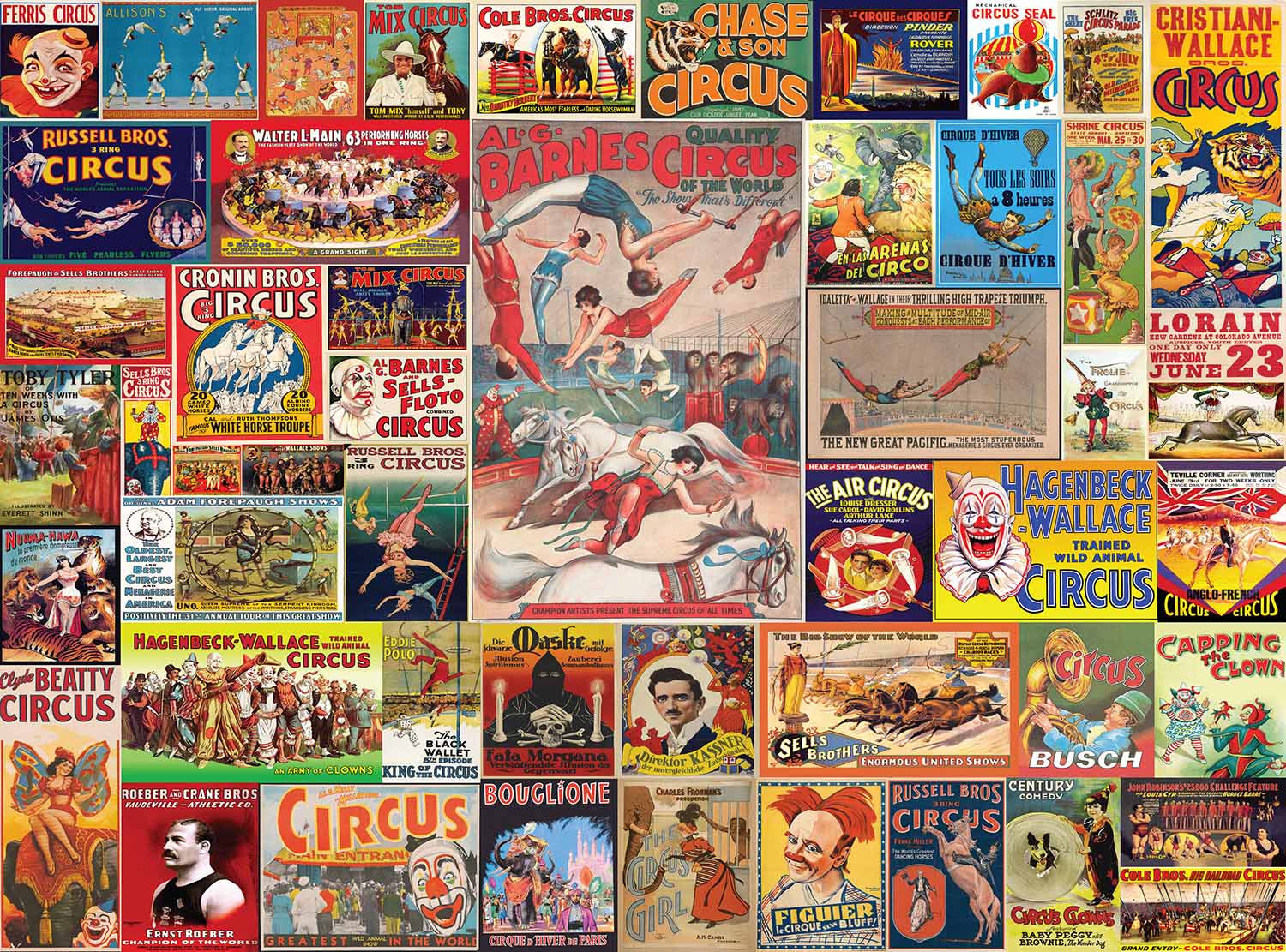 Circus is Back in Town Carnival & Circus Jigsaw Puzzle