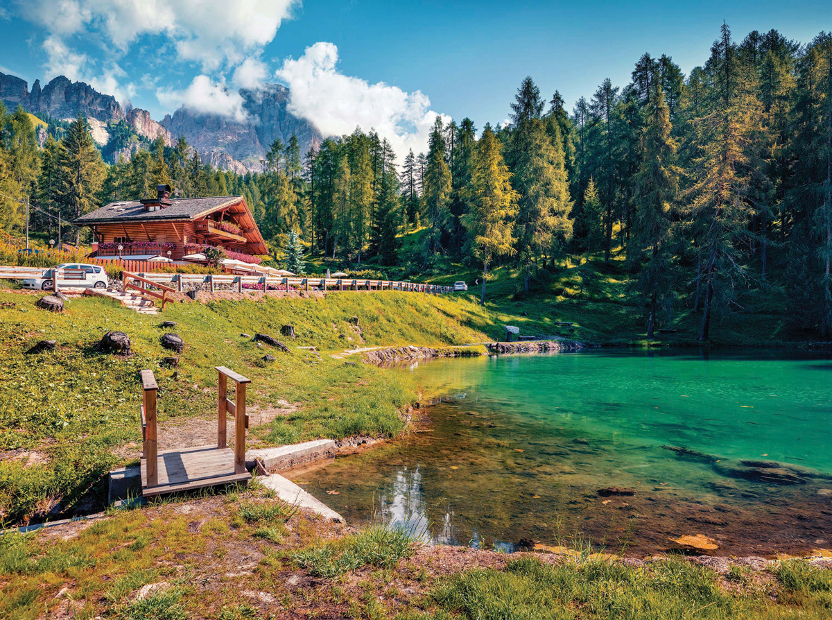 Dolomites Alps, Italy - Scratch and Dent Lakes & Rivers Jigsaw Puzzle