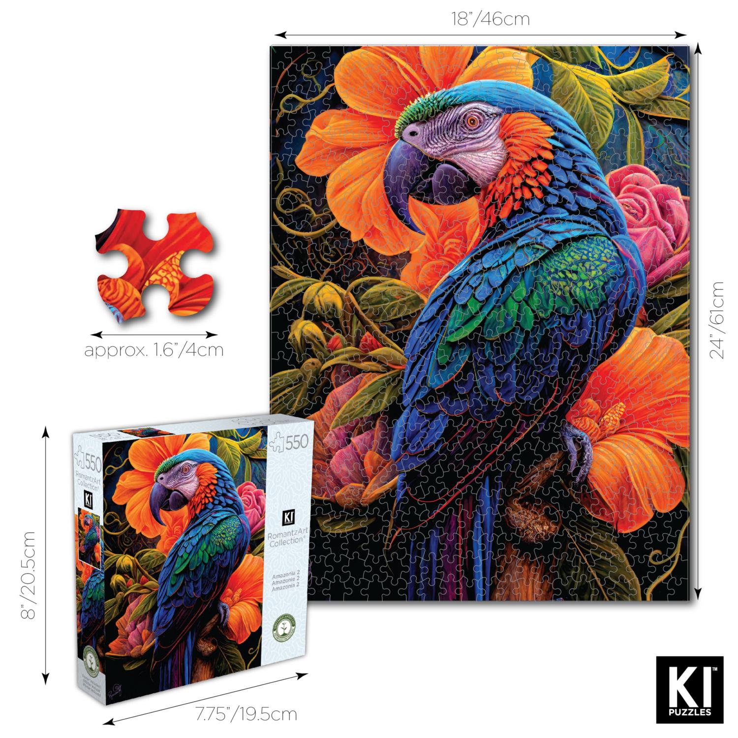 Romantz Art - Amazonia 2, 550 Pieces, Karmin International | Puzzle ...