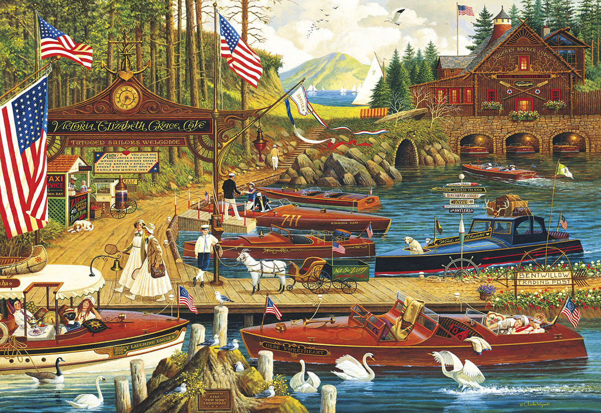 The General Store Americana Jigsaw Puzzle By Eurographics