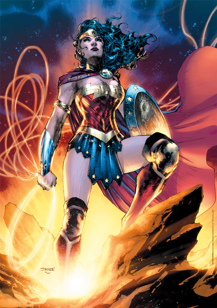 Wonder Woman Superheroes Jigsaw Puzzle
