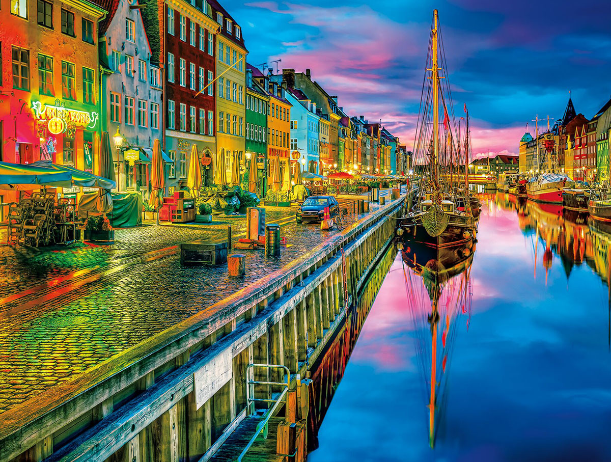 Copenhagen (Cities in Color) Europe Jigsaw Puzzle