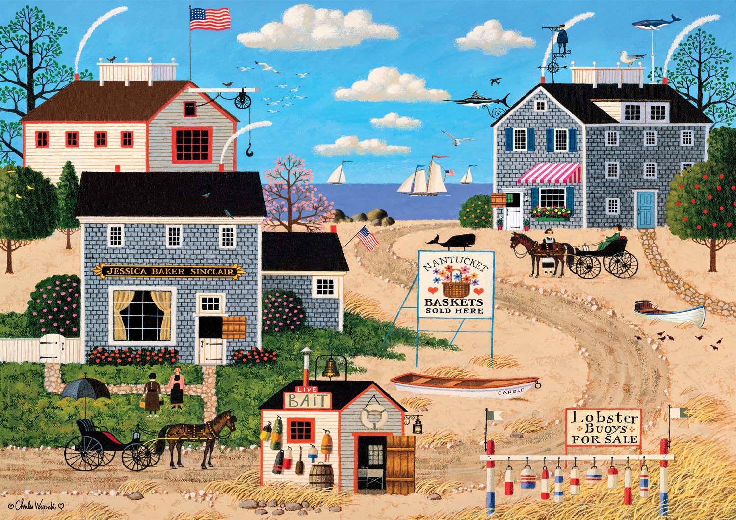 Nantucket Breeze Americana Jigsaw Puzzle