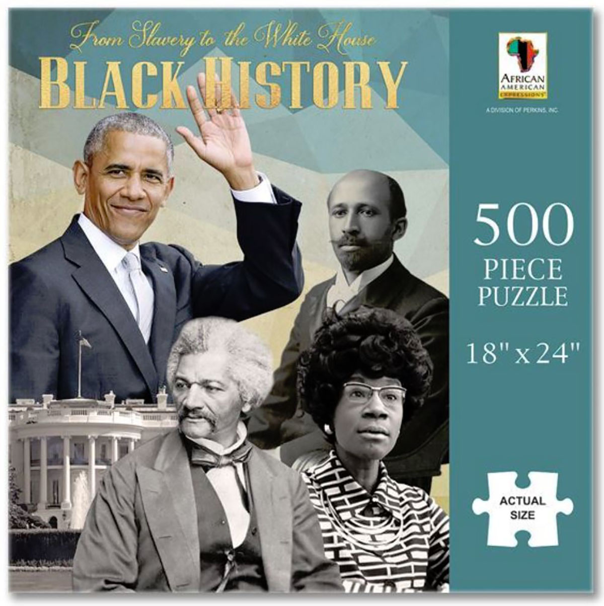 Black History Famous People Jigsaw Puzzle