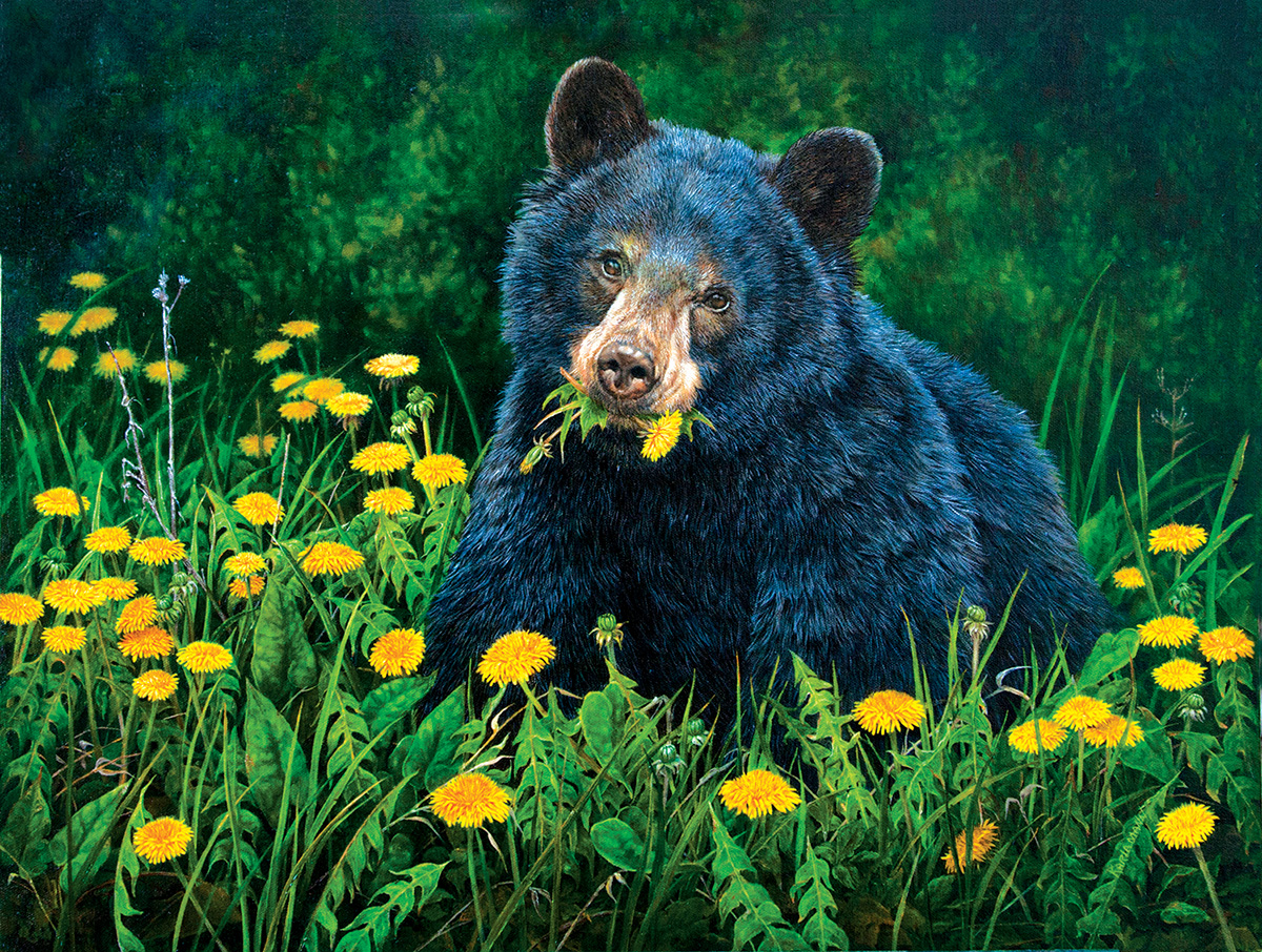 Dandelion Breakfast - Scratch and Dent Forest Animal Jigsaw Puzzle