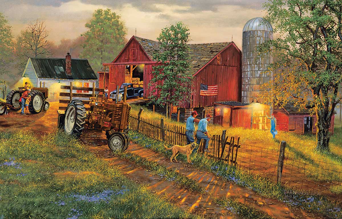 America's Heartland - Scratch and Dent Countryside Jigsaw Puzzle
