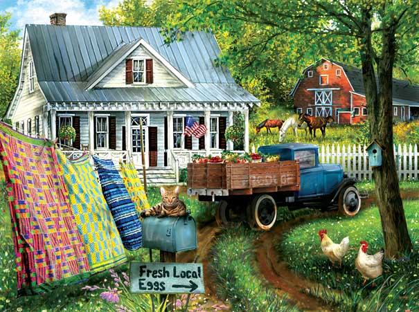 Countryside Living - Scratch and Dent Countryside Jigsaw Puzzle