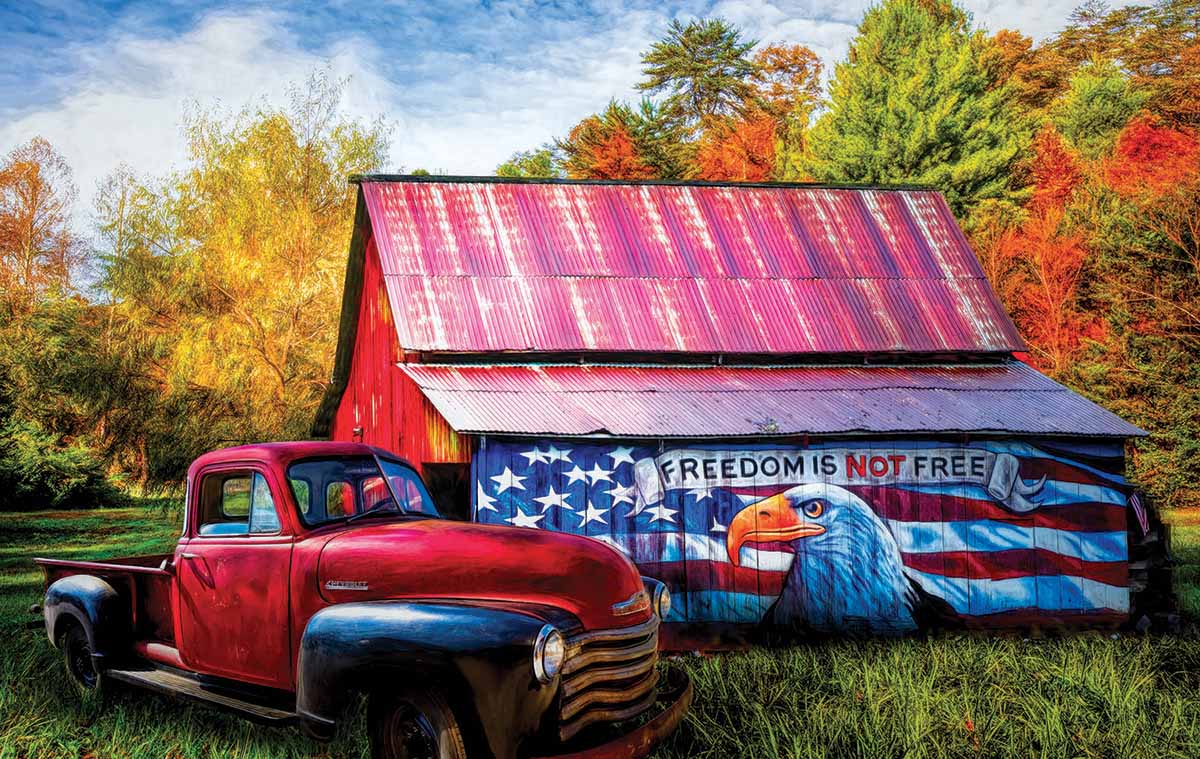 Freedom isn't Free Farm Jigsaw Puzzle