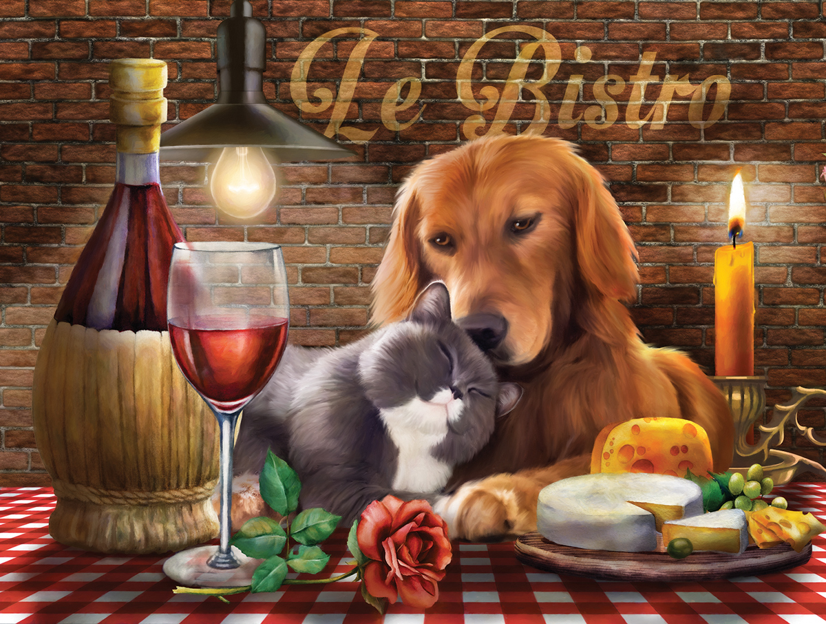 That's Amore - Scratch and Dent Cats Jigsaw Puzzle