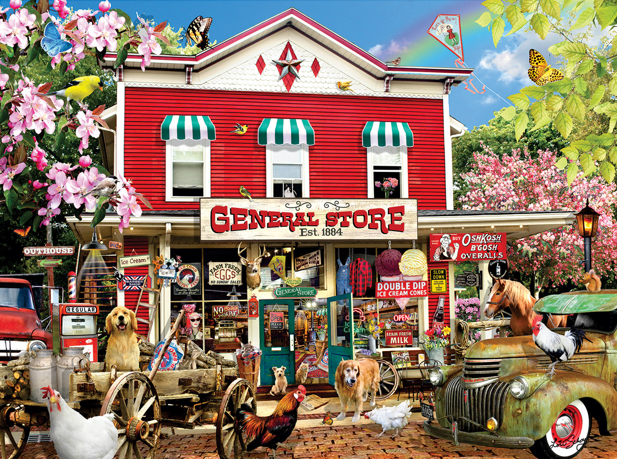 Established 1884 - Scratch and Dent General Store Jigsaw Puzzle