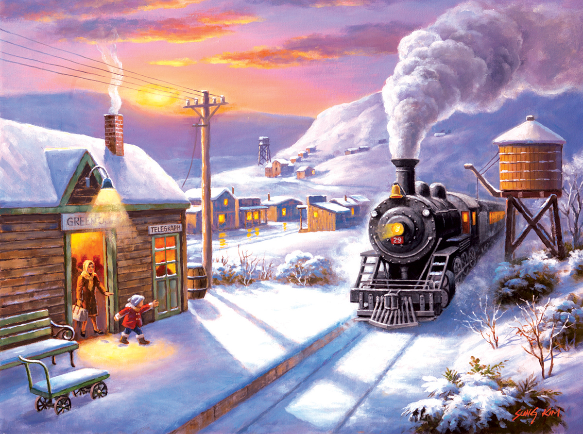 Greenville Depot 1000 - Scratch and Dent Travel Jigsaw Puzzle