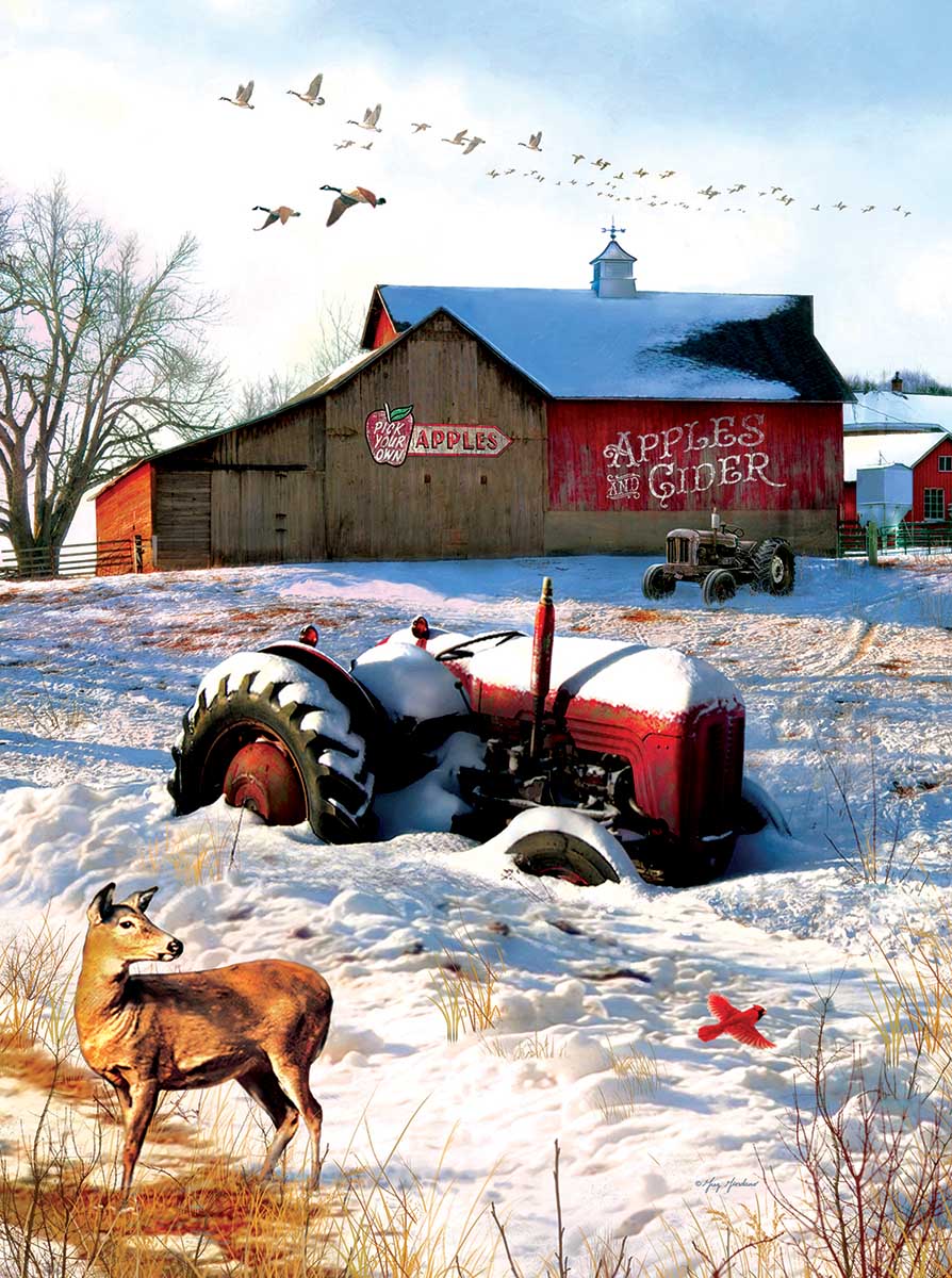 Holiday Tree Farm Christmas Jigsaw Puzzle By MasterPieces