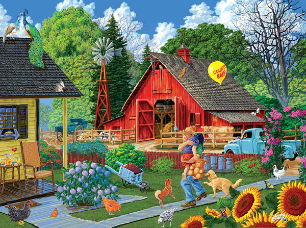Home from the Fair - Scratch and Dent Farm Jigsaw Puzzle