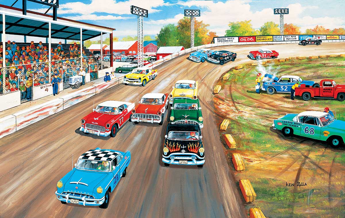 Thunder Road - Scratch and Dent Car Jigsaw Puzzle